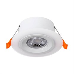 Eglo 900912 Встраиваемый светильник CALONGE, 4,8W (LED), 3000K, 620lm, Ø100, пластик, белый 900912 - фото 115746