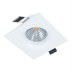Eglo 98471 Cветодиодный встраиваемый светильник SALICETO димм., 6W(LED), 380lm, 88х88, 3000K, алюминий, белый 98471 - фото 115784
