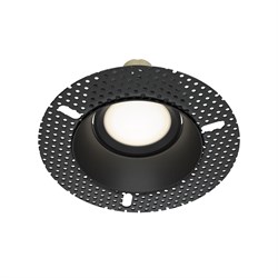 Maytoni Встраиваемый светильник Dot GU10 1x50Вт Черный DL042-01-RD-B DL042-01-RD-B - фото 115790