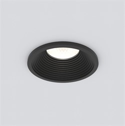 Elektrostandard 25028/LED / Встраиваемый светильник 7W 4200K BK черный a058616 - фото 115816