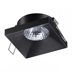 Novotech 370741 SPOT NT21 000 черный Светильник встраиваемый IP20 GU10 50W 220V METIS 370741 - фото 115818