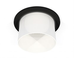 Ambrella Комплект встраиваемого светильника с акрилом XC6513067 SBK/FR черный песок/белый матовый MR16 GU5.3 (C6513, N6252) XC6513067 - фото 115821