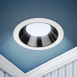 ЭРА Светильник светодиодный встраиваемый LED 21-18-6K круглый 18Вт 6500К Б0062146 - фото 115880