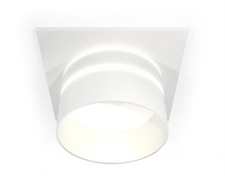 Ambrella Комплект встраиваемого светильника с акрилом XC6520062 SWH/FR белый песок/белый матовый MR16 GU5.3 (C6520, N6235) XC6520062 - фото 115890