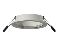 Ambrella Корпус светильника встраиваемый для насадок D70mm C7623 SGR серый песок D92*H25mm MR16 GU5.3 C7623 - фото 115891