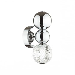 Odeon Light 5007/4WL L-VISION ODL23 419 хром/прозрачный/металл/акрил Бра LED 4W 4000K 230Лм CRYSTAL 5007/4WL - фото 116169