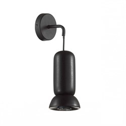 Odeon Light 5054/1WD PENDANT ODL24 315 черный/металл/керамика Бра GU10 LED 4W KERAMA 5054/1WD - фото 116294