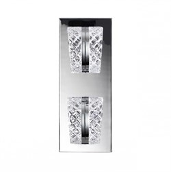 Odeon Light 5029/8WL L-VISION ODL24 хром/металл/акрил Бра LED 8W 4000K 415лм MIRAGE 5029/8WL - фото 116339