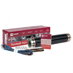 EKF PROxima Инфракрасный пленочный теплый пол 1760Вт 8м2 ширина 0,5 метра Ik-220-1760/0,5-8 - фото 117600