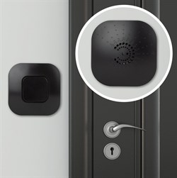 ЭРА Звонок дверной BIONIC Black беспроводной, черный, 6 мелодий Б0054779 - фото 118103