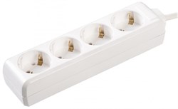 IEK Удлинитель У04 4 места 2Р+PЕ/1,5метра 3х1мм2 16А/250В WYP10-16-04-01-Z-17 - фото 118123