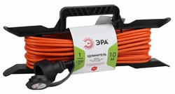 ЭРА UFx-1-2x0.75-10m-IP44 Удлинитель силовой на рамке б/з 1 гн 10м ПВС 2x0.75 Б0046820 - фото 118164