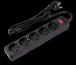 ФАZA Сетевой фильтр Сетевой фильтр FOP-05GS-300-bk (черный) .5007642 - фото 118333