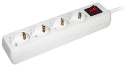 IEK Удлинитель У04К-выкл. 4 места 2Р+PЕ/5метров 3х1мм2 16А/250 WYP10-16-04-05-ZK-N - фото 118336