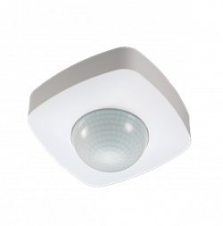 Jazzway Датчик движения PMS-IR-U 124 2000Вт 360° 2.2-6м WH IP20 .5033191 - фото 118646
