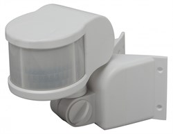 ЭРА MD 014 Датчик движения Датчик движения белый, максимальная нагрузка 1100Вт, угол обзора 270 градусов Б0043791 - фото 118669