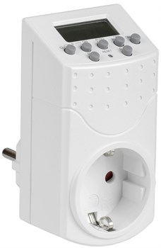 IEK РТЭ-1 Розетка-таймер электронный 1мин 7дн 140on/off 16А IP20 ERT-10-1-16-N-01-5-20-K01 - фото 120041