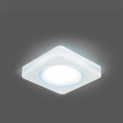 Светильник Gauss Backlight BL101 Квадрат. Белый, 5W, LED 4000K 1/60 - фото 12076