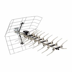 ТВ-Антенна наружная "АКТИВНАЯ" для аналогового и цифрового ТВ - DVB-T2 (модель RX-413) (коробка) Rexant 34-0413 - фото 122209