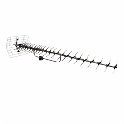 ТВ-Антенна наружная "АКТИВНАЯ" для аналогового и цифрового ТВ - DVB-T2 (модель RX-415-1) (пакет) Rexant 34-0415-1 - фото 122213