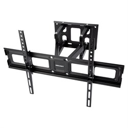 Кронштейн для телевизора 37"-70" дюймов, наклонно-поворотный, двойное колено серия HOME Rexant 38-0370 - фото 122320