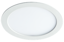 Jazzway Светильник LED круг PPL - RPW 18W 4000K белый d225*25mm IP20 - фото 13599