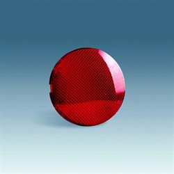 Simon 88 Накладка светового индикатора красная линза - фото 24373