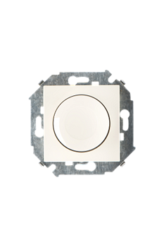 Simon 15 Бежевый Светорегулятор поворотно-нажимной, 500Вт, 230В, винт.зажим - фото 24537