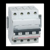 Автоматический выключатель RX3 4 фазы 6A 4М (Тип C) 4,5 kA - фото 30915