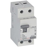 Legrand RX3 УЗО 2P 30мА 25А (AC) 402024 - фото 30923