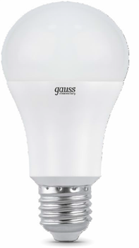 Лампа Gauss LED Elementary A60 15W E27 4100K 1/10/50 - фото 33918