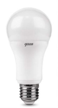Лампа Gauss LED A60 globe 12W E27 3000K 1/10/50 - фото 33934