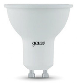Лампа Gauss LED MR16 GU10 7W 4100K 1/10/100 - фото 34019