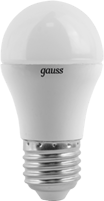 Лампа Gauss LED Globe E27 6.5W 4100K 1/10/100 - фото 34180