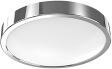 Светильник светодиодный Gauss LED 12W IP20 4100К круглый хром 1/5 (кольцо хром) - фото 34251