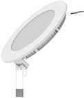 Светодиодный встраиваемый светильник Gauss ультратонкий круглый IP20 6W 4100K 1/20 - фото 34289