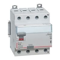 Legrand TX3 УЗО 4P 25A 30MA (AC) 403008 - фото 35427