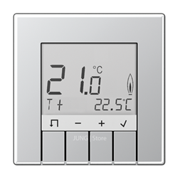 Терморегулятор теплого пола, электронный,  Алюминий (металл) - фото 38889