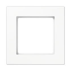 Jung A550 - Рамка 1-ая, цвет белый (A5581BFWW) - фото 41356
