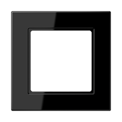 Jung A550 - Рамка 1-ая, цвет черный - фото 41422