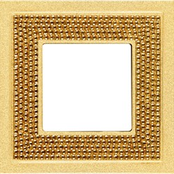 Рамка 1-ая Fede Crystal De Luxe Art Swarovski Real Gold FD01291OR IP20 - фото 42509