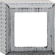 Рамка 1-ая Fede Roma Antique Silver Black FD01501AB IP20 - фото 42533