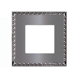 Рамка 1-ая Fede Toledo Graphite FD01211GR IP20 - фото 42571