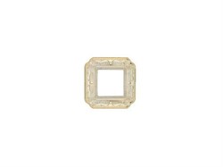 Рамка 1-ая Fede Toscana Firenze Gold White Patina FD01361OP IP20 - фото 42578