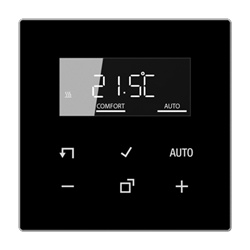 Дисплей «стандарт» для контроллёра комнатной температуры; черный (LS1790DSW) - фото 43515