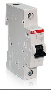 Автоmaтический выключатель ABB 1 полюсный SH201L C20А хар С 4,5кА 2CDS241001R0204 - фото 48800