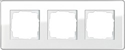 Рамка 3-пост, Gira Esprit Glass C белое стекло 0213512 - фото 5864