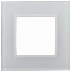1 постовая рамка белая ЭРА Элеганс 14-5101-01 - фото 62274