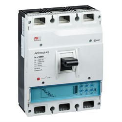 Автоматический выключатель EKF AV POWER-4/3 Averes 3П 1000А mccb-43-1000-2.0-av, 50кА, ETU2.0 - фото 64215