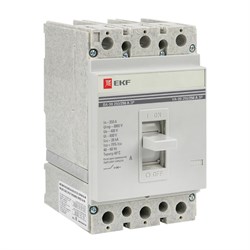 Автоматический выключатель EKF ВА-99 PROxima 3П 250/250А mccb99-250-250, 35кА - фото 64585